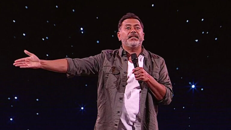 George Harris, Naya Fácil, Paola Volpato y el apagón: Pedro Ruminot fulmina al Festival de Viña 2025 en el inicio de su rutina