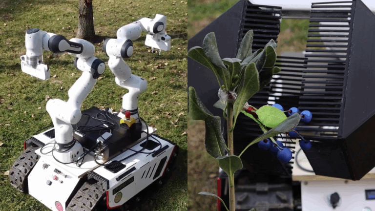 Este robot chileno puede cosechar frutas delicadas y usa IA para adaptarse a distintas condiciones de trabajo en el campo