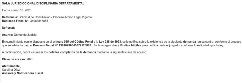¿Recibió un mail con una notificación judicial que no le correspondía? Advierten que podría tratarse de una estafa