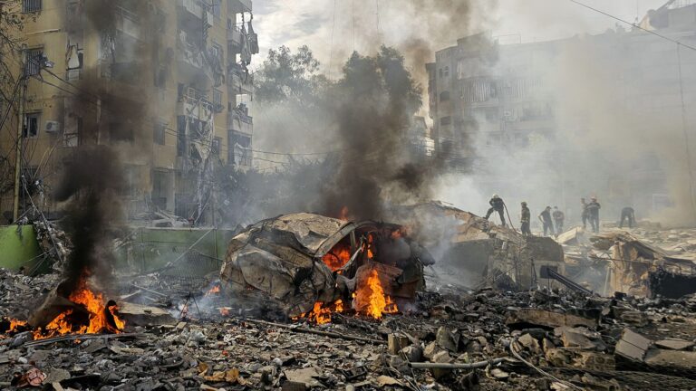 Israel ataca el sur de Beirut a pesar de alto al fuego con Líbano desde noviembre