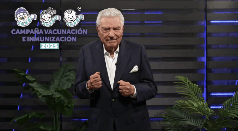 La aparición de Don Francisco en la campaña de vacunación contra virus respiratorios: “Las vacunas salvan vidas”