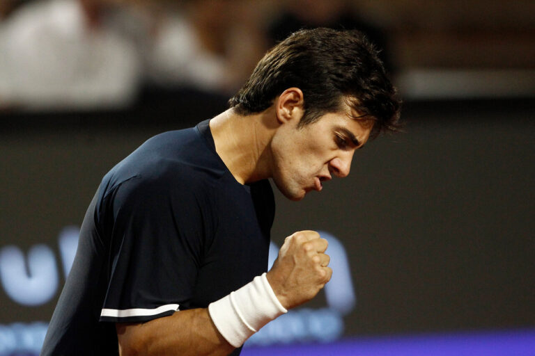 Cristian Garín avanza a la ronda final de la qualy en el Masters 1000 de Madrid