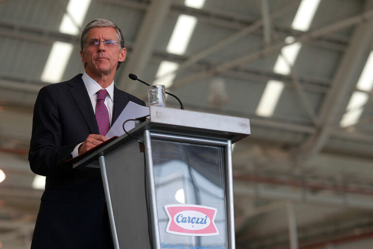 Gonzalo Bofill, presidente de Empresas Carozzi: 