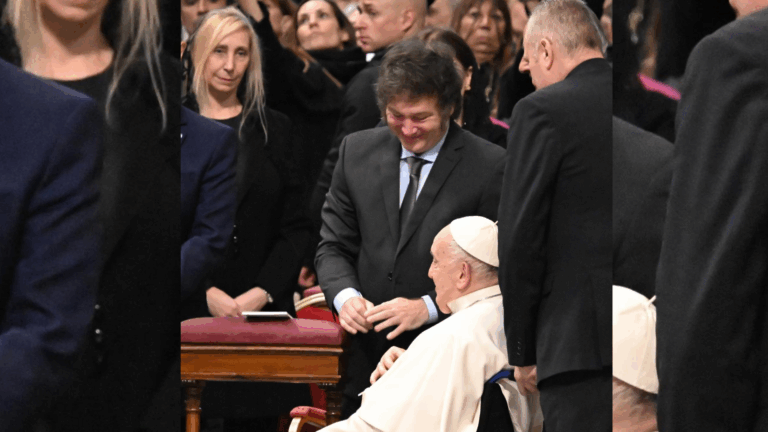 Milei envía mensaje por muerte del papa Francisco: 