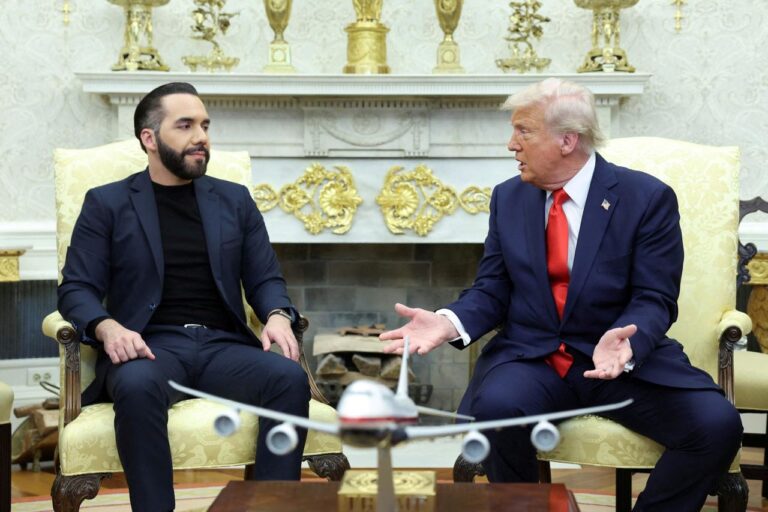 Trump y Bukele reiteran que hombre deportado por error a El Salvador no volverá a Estados Unidos