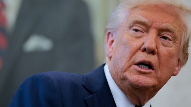 Donald Trump insinúa un giro en su política hacia China y dice que los aranceles 