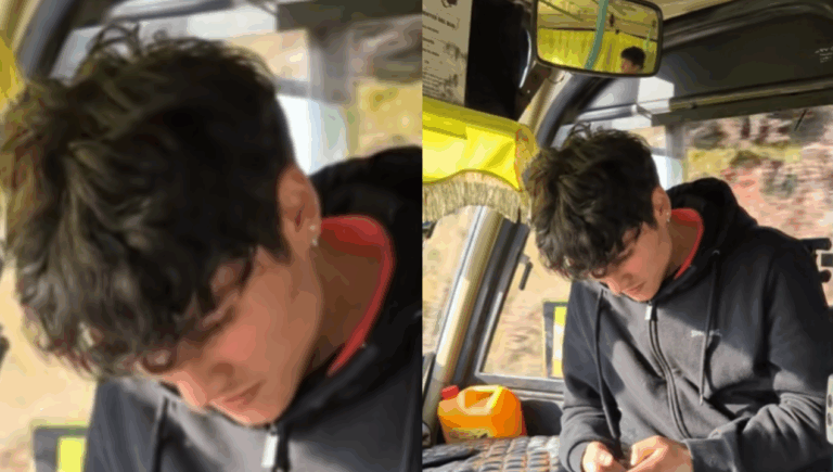 “Tan hue...”: Estudiante hizo la cimarra y se subió a la micro de su papá en Valparaíso