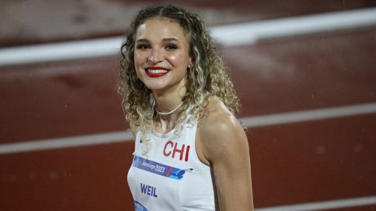 Martina Weil rompe su récord chileno en los 400 metros de la Diamond League en Zúrich
