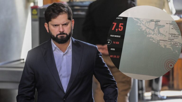 Boric llama a la cautela tras terremoto en el sur a pesar de modificación de estado de emergencia: 