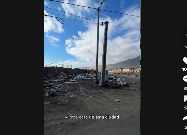 Tiktoker se sorprende con la 