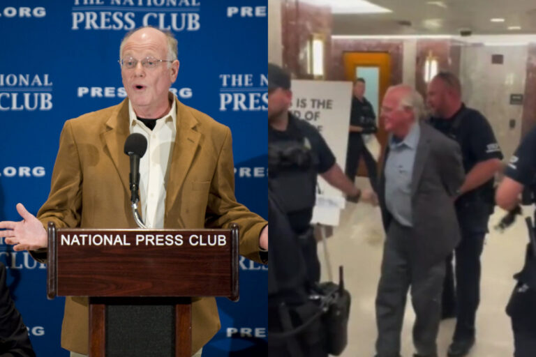 Cofundador de la popular marca de helados Ben & Jerry’s es detenido por protestar contra la guerra en Gaza: “Matan a niños”