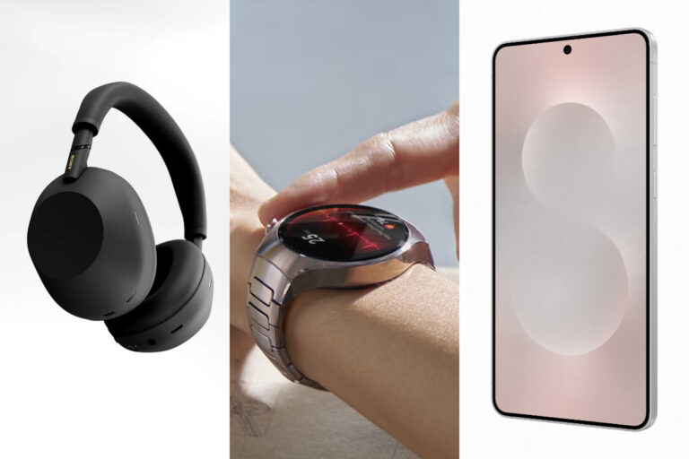 Los anuncios tecnológicos de la semana: Samsung Galaxy S25 Edge, Huawei Watch 5 y los nuevos audífonos de Sony