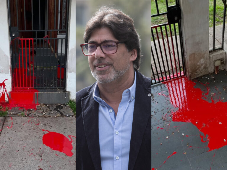 Atacan con pintura roja casa de Daniel Jadue: Exalcalde asegura que 