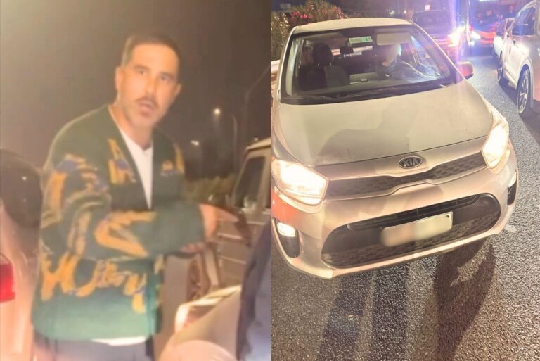 Claudio Bravo vivió tenso momento tras encarar a sujeto que lo chocó y a quien acusó de estar 
