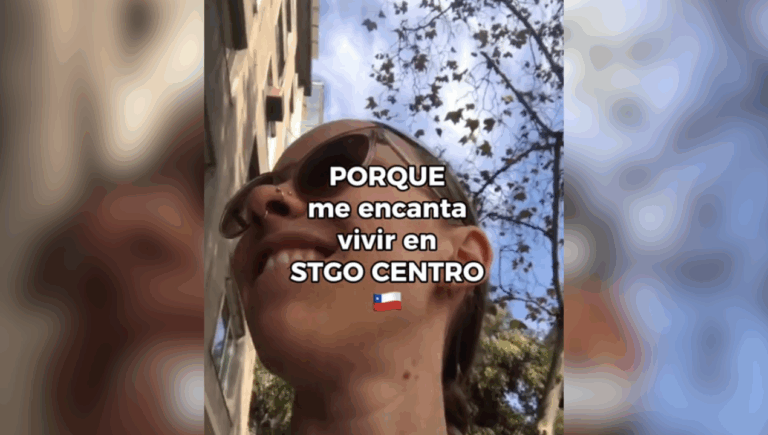 “No me cambio a Las Condes ni aunque me paguen”: Alemana lista todas las cosas que ama de su vida en Santiago Centro