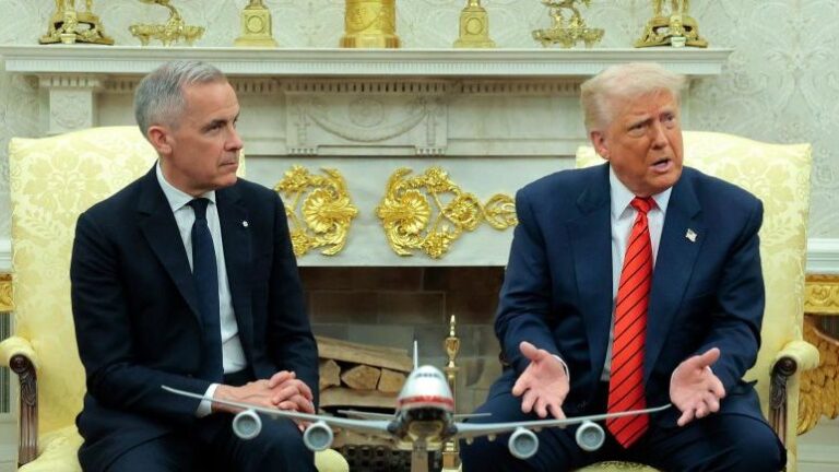 Primer cara a cara entre Trump y Carney: Tensiones y debate por aranceles