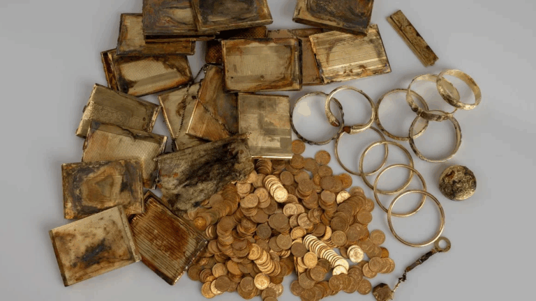 Excursionistas hallaron misteriosa mercancía de oro en República Checa: Una de las monedas data de hace 100 años
