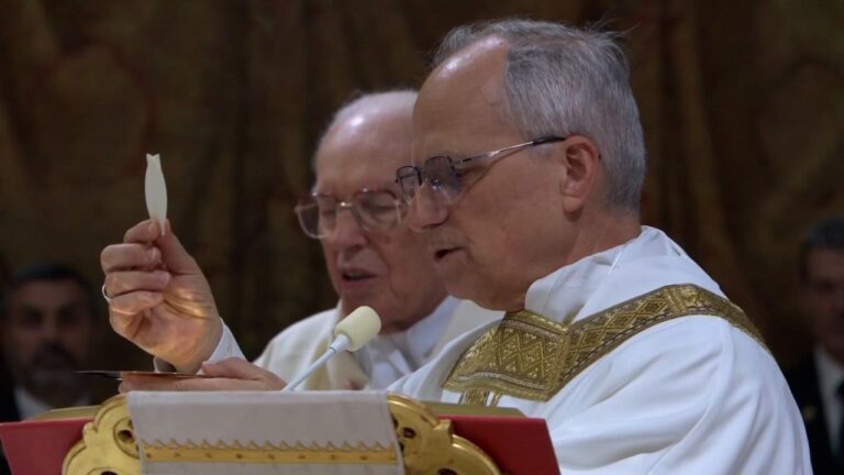 León XIV preside su primera misa como Papa: Hizo un llamado a que la Iglesia siga su 