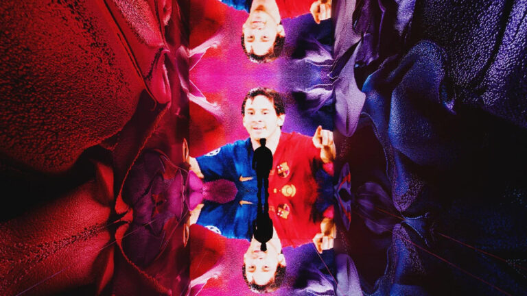 El gol favorito de Messi se convierte en arte digital gracias a la IA