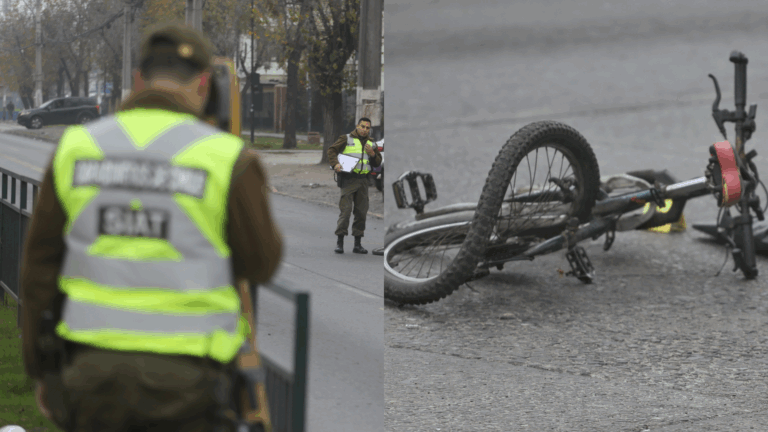 Ciclista murió atropellado por un auto en San Ramón: Conductor tiene 17 años y fue detenido