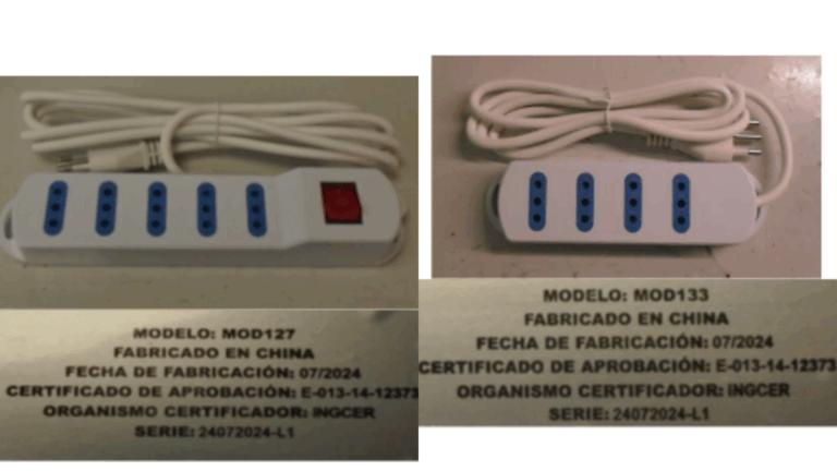 Sernac emite alerta de seguridad por alargadores Hyper Tough que no tienen certificación vigente: Hay riesgo de incendio
