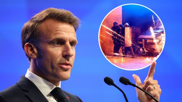Macron tras disturbios posteriores a la final de la Champions League: “Nada puede justificar lo que ha pasado”