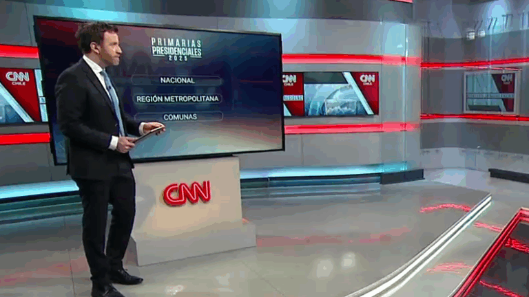 Primarias 2025: Conteo de votos y análisis en CNN Chile con Mónica Rincón y la Magic Wall