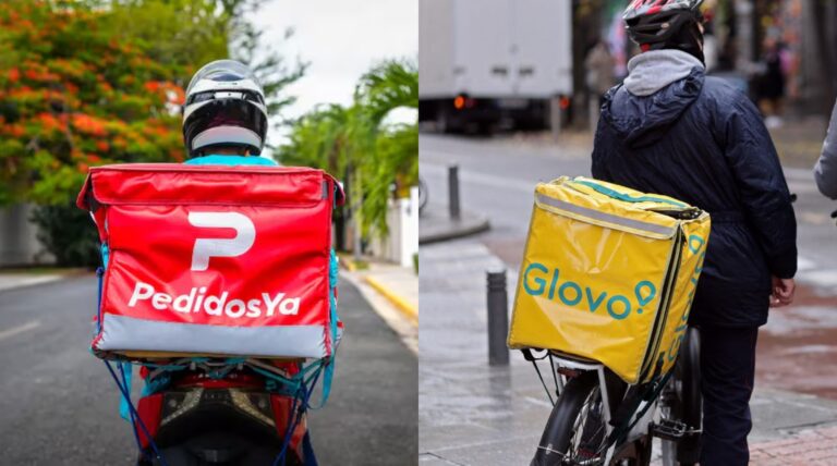 Pide multas de hasta US$ 55 millones: FNE acusa colusión entre PedidosYa y Glovo por repartirse el mercado chileno