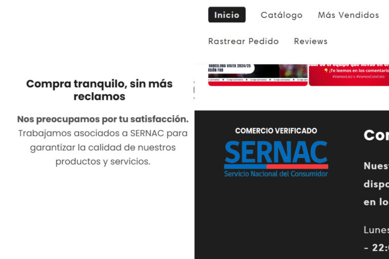 Sernac denuncia a tiendas de venta de camisetas por usar ilegalmente su logo para 