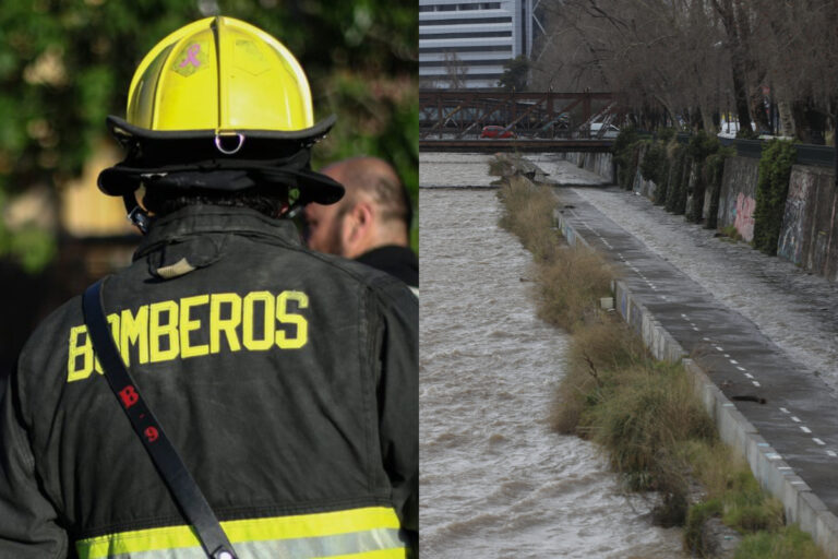 Hombre no vidente cayó a la ribera del río Mapocho debido a la ausencia de barandas de seguridad