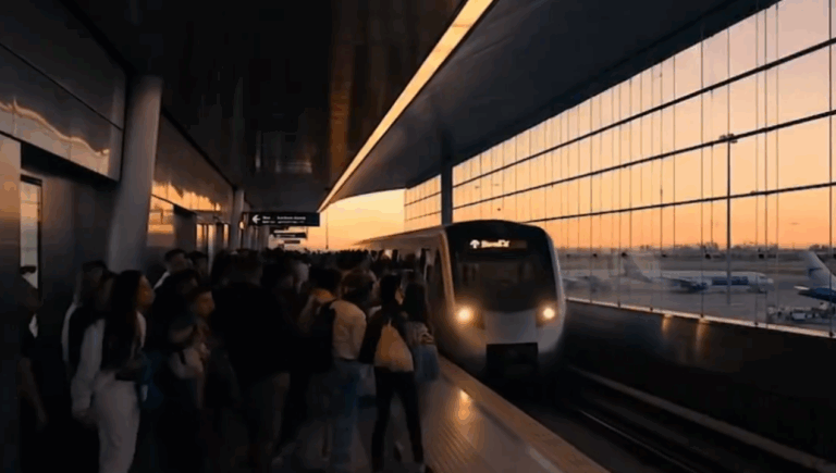 “Pone a Santiago a la altura de las grandes ciudades”: Gobierno presenta video de futura línea de Metro al Aeropuerto
