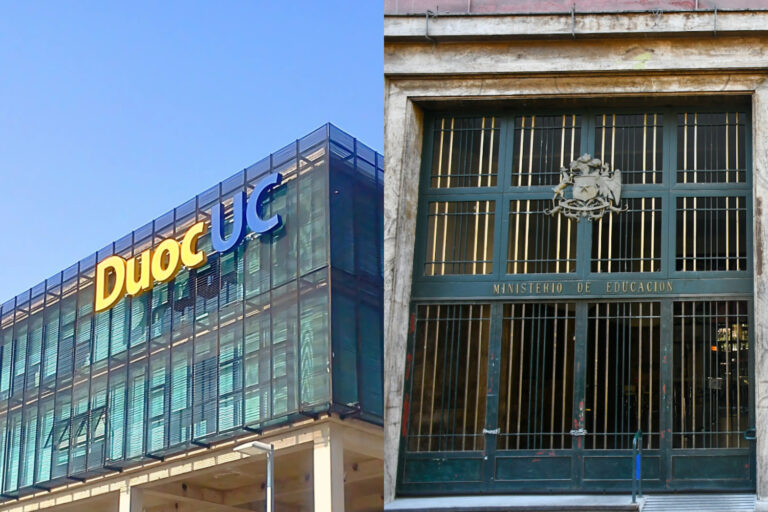 Duoc UC se enfrenta con el Mineduc en tribunales: Acusa error de cálculo y perjuicio de casi $12 mil millones