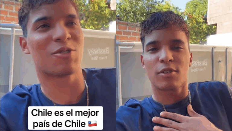 Venezolano interpreta icónica frase chilena como una lección de humildad: 