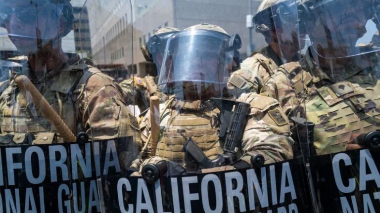 El gobernador de California dice que Trump envió a la Guardia Nacional 