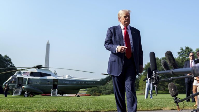 Trump afirma que la migración ilegal es una 