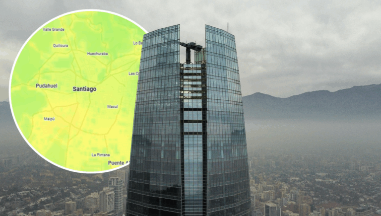 Mapa de contaminación en Santiago: Estas son las comunas con peor calidad de aire este jueves 31 de julio