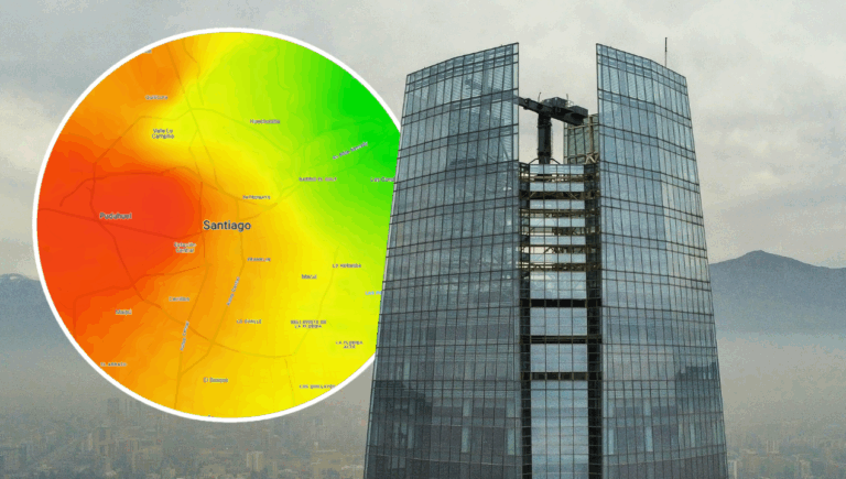 Mapa de contaminación en Santiago: Estas son las comunas con peor calidad de aire este viernes 18 de julio