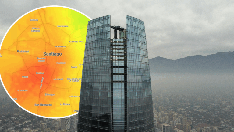 Mapa de contaminación en Santiago: Estas son las comunas con peor calidad de aire este miércoles 30 de julio