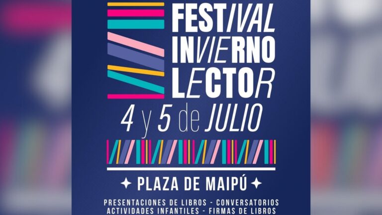 Festival Invierno Lector: Panorama gratuito con cuentos, libros y talleres en Maipú