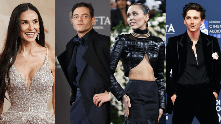 Miley Cyrus, Timothée Chalamet, Lucero, Demi Moore y más: Los artistas que recibirán una estrella en el Paseo de la Fama