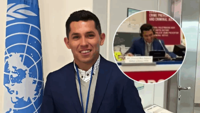 “Rompí barreras, derribé muros”: Ex reo chileno expone en la ONU y emociona con su historia de reinserción