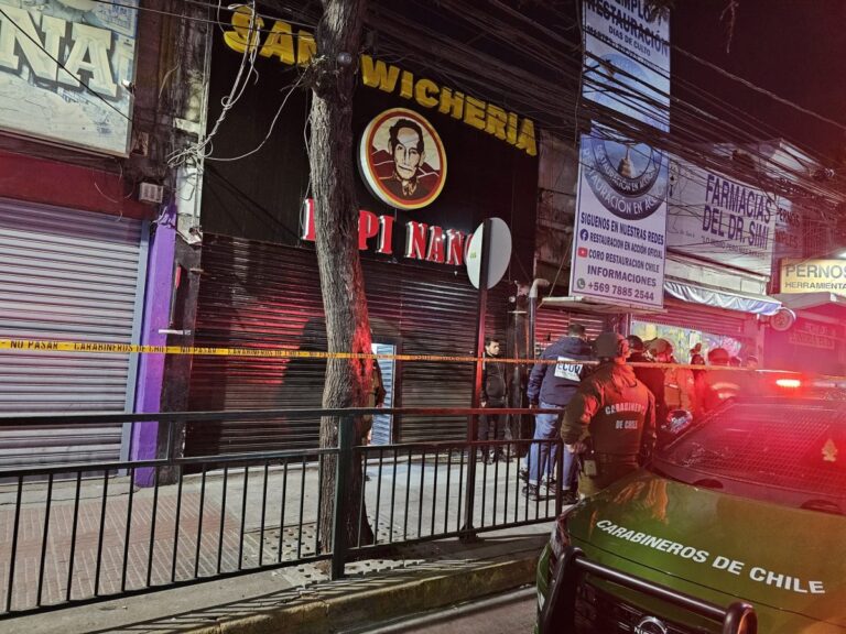 Homicidio en La Cisterna: Hombre fue baleado al interior de una fuente de soda