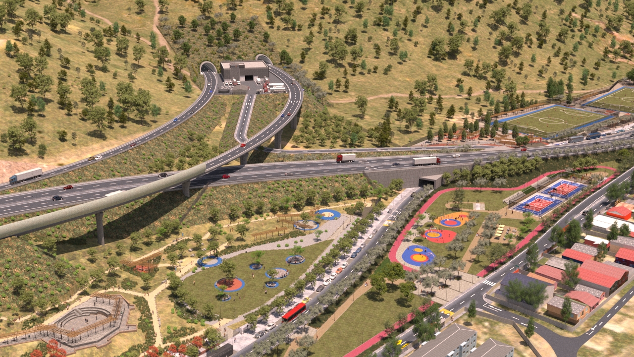 Comienzan obras del Túnel Lo Ruiz: Permitirá mejorar la conectividad en Renca y Quilicura/MOP