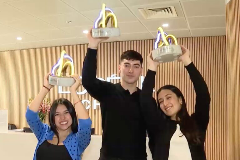 Talento chileno brilla en concurso global de innovación: Tres estudiantes ganan primer lugar en evento organizado por L'Oreal