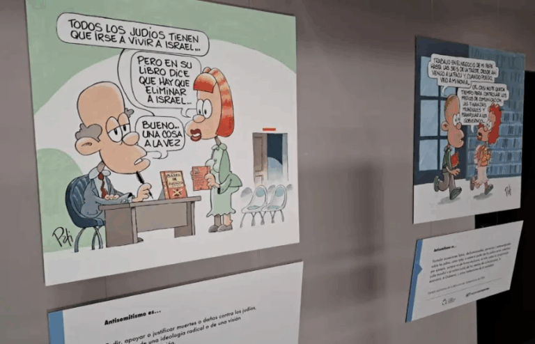 “No Discriminarás”: La muestra de humor gráfico contra el antisemitismo se presentará en el Museo Judío desde este 5 de agosto