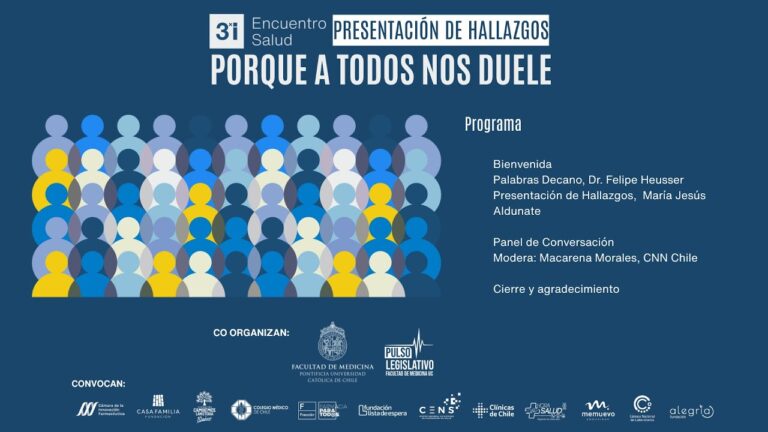 En vivo: Porque A Todos Nos Duele: sigue acá el Encuentro 3xi en Salud y la presentación de hallazgos