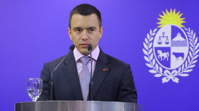Ecuador: Presidente Daniel Noboa y su esposa son denunciados por presunto tráfico de influencias en proyecto minero