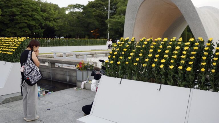 Hiroshima conmemoró los 80 años del bombardeo atómico en medio de una creciente tensión geopolítica