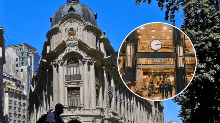 Emblemático edificio de la Bolsa de Santiago podría tener como dueño a inmobiliaria detrás del MUT: ¿Será reconvertido?