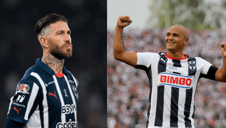 La inesperada reacción de Sergio Ramos tras “reencontrarse” con Chupete Suazo en Monterrey